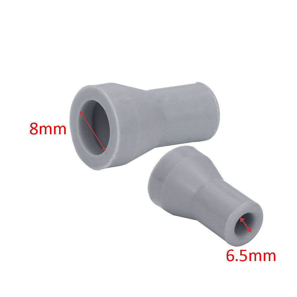 Dental Strong/Weak Suction Rubber Snap Saliva Ejector Adapter Replacement Tip