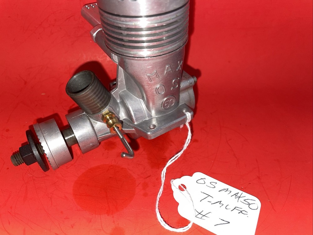 OS MAX 50 C/L WITH T- MUFFLER EXCELLENT #7
