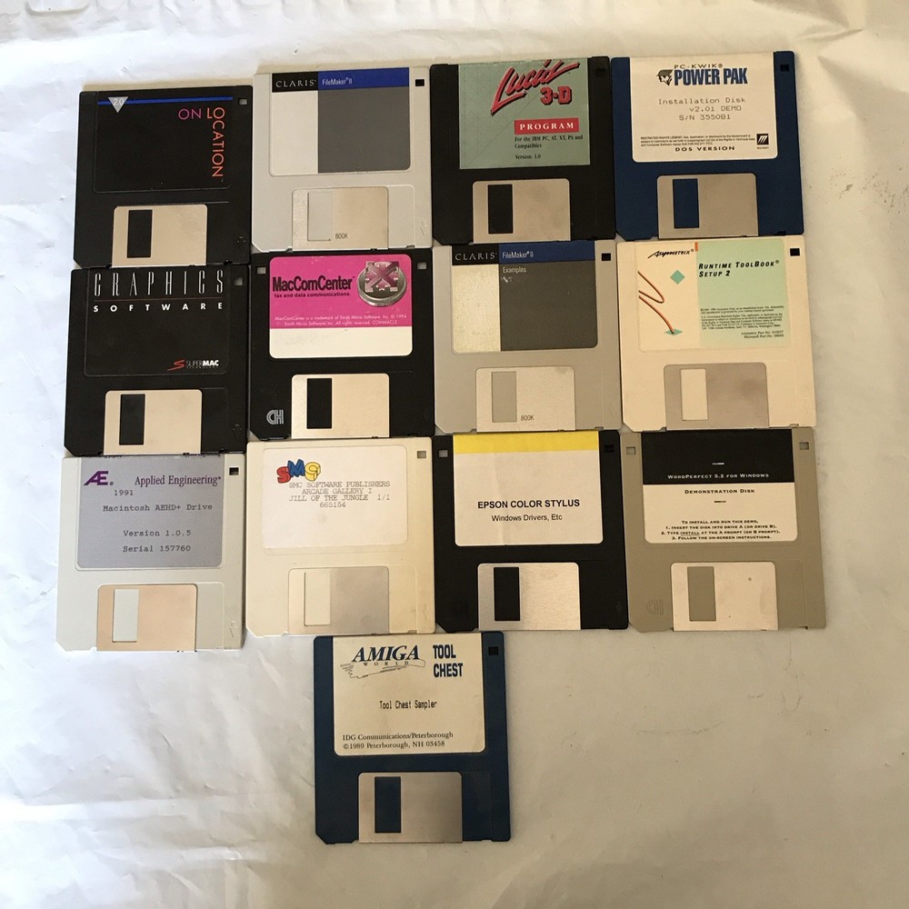 Lot Of Floppy Disks