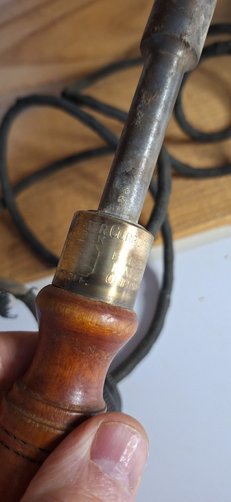 Antique Vulcan Soldering Iron