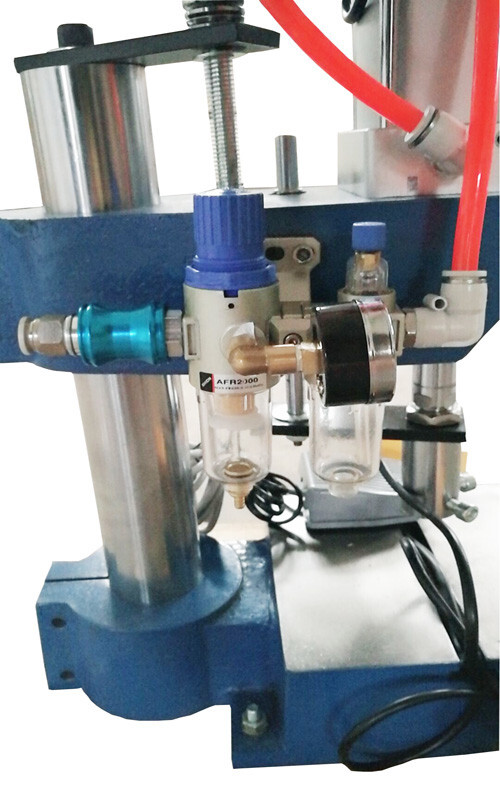 110V 1100Lb/500kg Vertical Pneumatic Punch Machine WITHOUT Display Controller