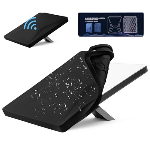 Shockproof & Scratch-Resistant Starlink Mini Case - Liquid Silicone Black