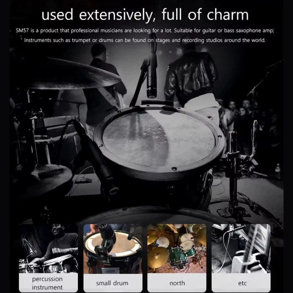 SM57 Cardioid Dynamic Instrument Microphone