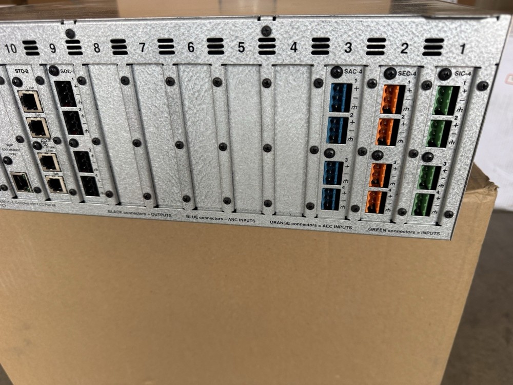 BIAMP TESIRA SERVER-IO Digital Audio Server Network