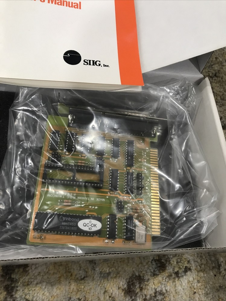Vintage PC Gaming Twincom X.2 Serial Board For XT Computers