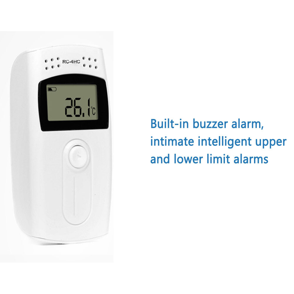 High Precision Temperature Logger Usb Cold Chain Data Display Export Report Tool