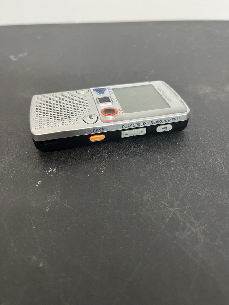 Olympus Note Corder DP-201 Digital Handheld Voice Recorder Player Tested Works