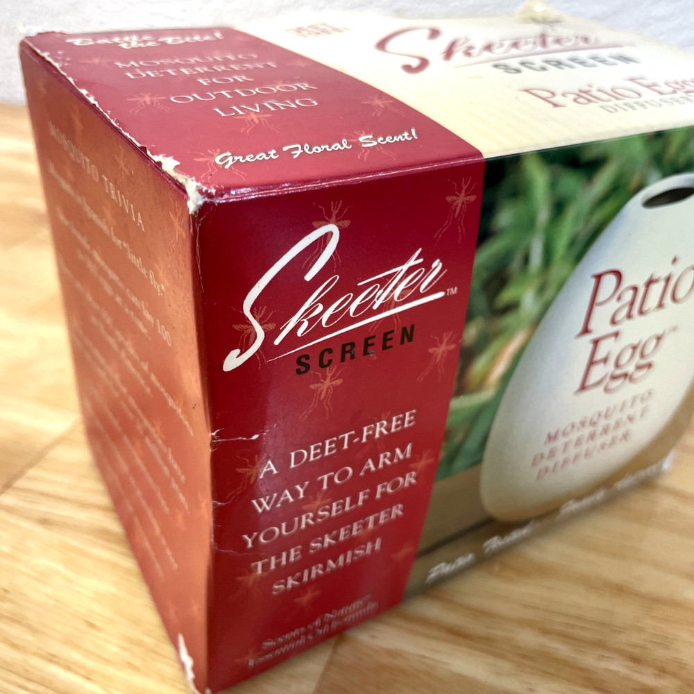 Scent Shop Skeeter Screen Patio Egg Mosquito Deterrent Diffuser