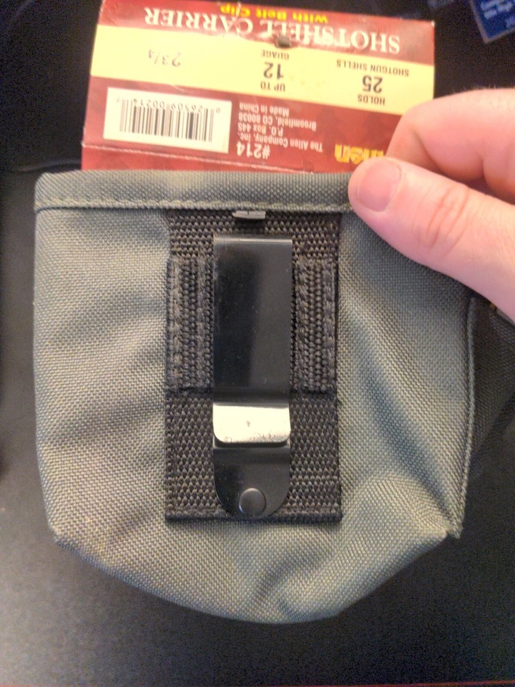 Allen Single Boxshell Carrier with Belt Clip