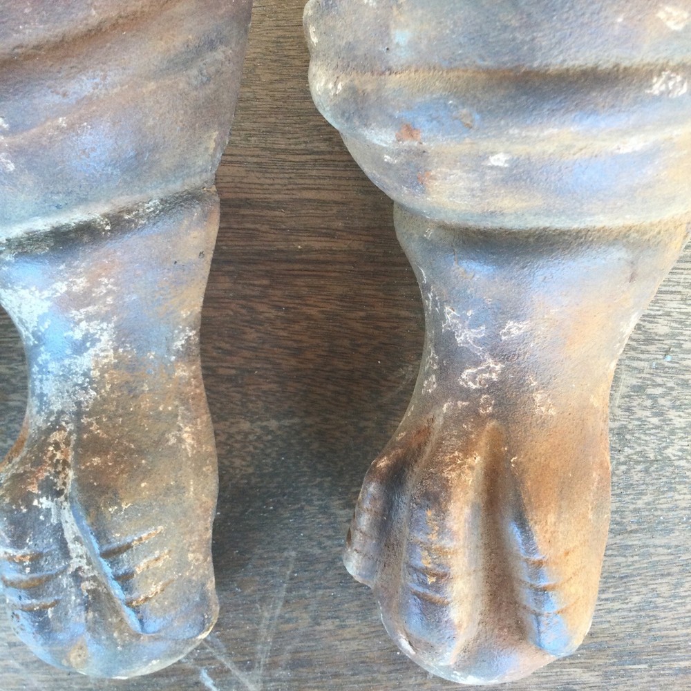 Claw Legs CAST IRON 3 7” Antique