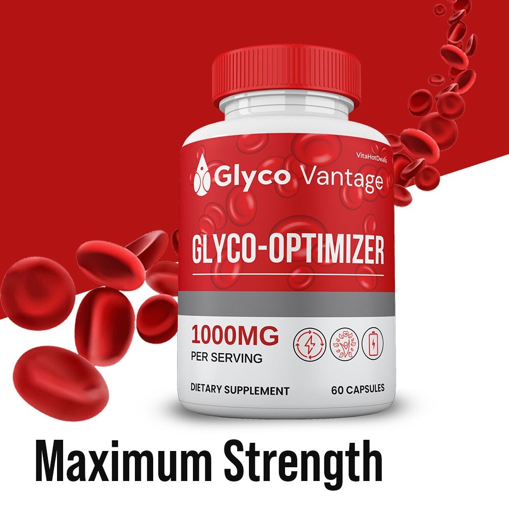 Glyco Vantage Glyco Optimizer Capsules, GlycoVantage Blood Support (5 Pack)