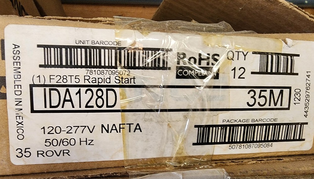 IDA128D ADVANCED BALLAST