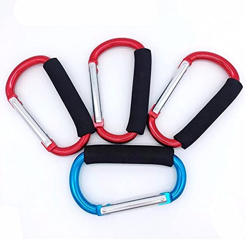 2 Pack Large Aluminum Stroller Hooks