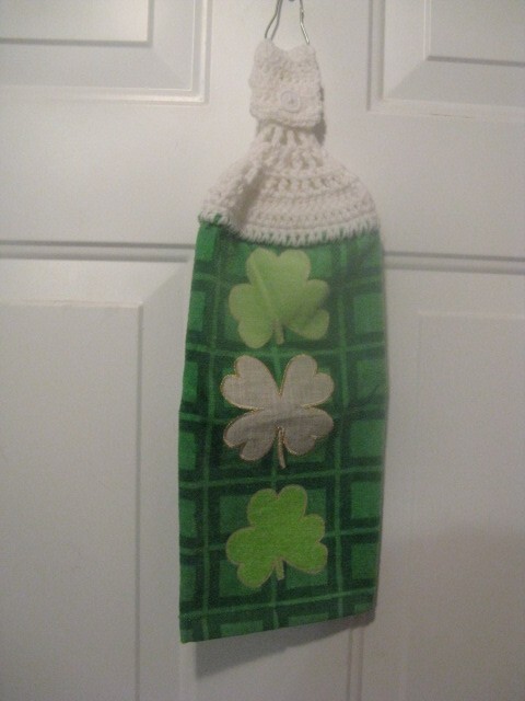 Crochet Kitchen Towels ~ St Patrick Day ~ **Gift Idea
