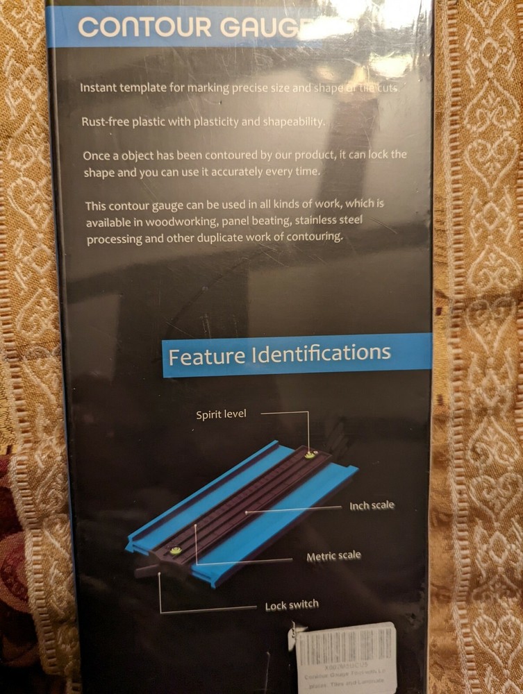 locking contour gauge