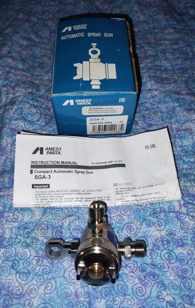 Anest Iwata Compact Automatic Spray Gun SGA 3 E1