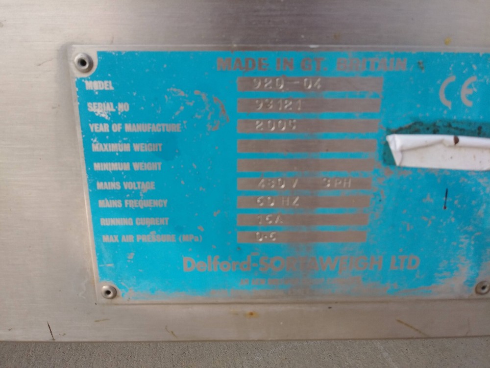 AEW DELFORD SORTING CONVEYOR 920-04