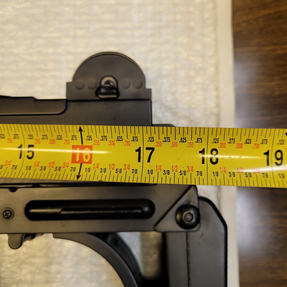 Untested IWI SMG UZI BB GUN 6mm Battery Missing
