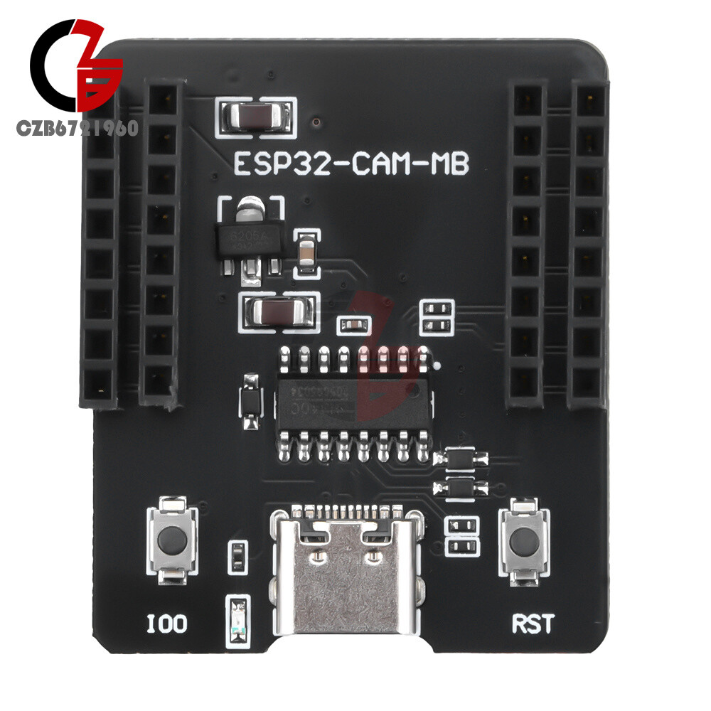 Type-C ESP32-CAM-MB Development Board Test Backboard Serial Port CH340C Module