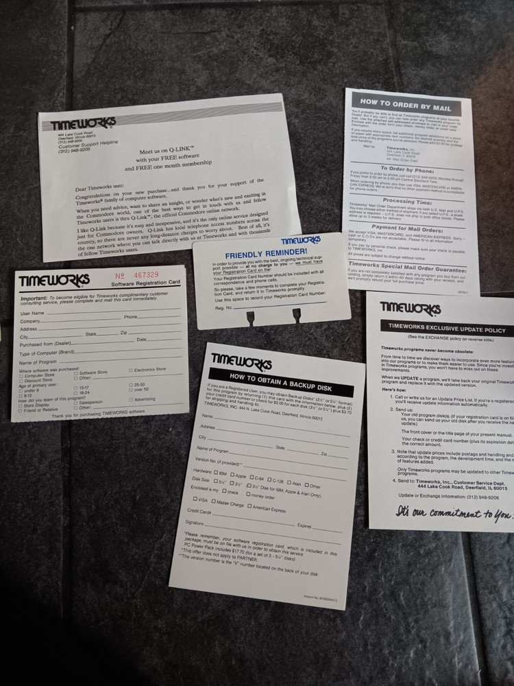 Commodore 64 Timeworks Word Writer 3 Computer Software Tested/Works