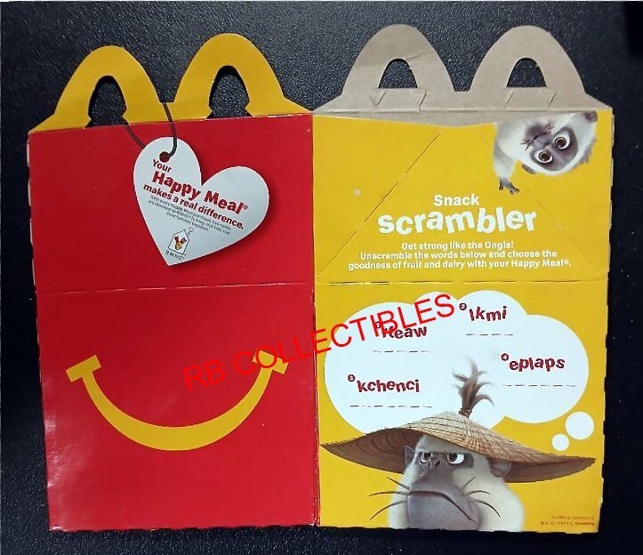 Raya - McDonald's Happy Meal Box - 2021