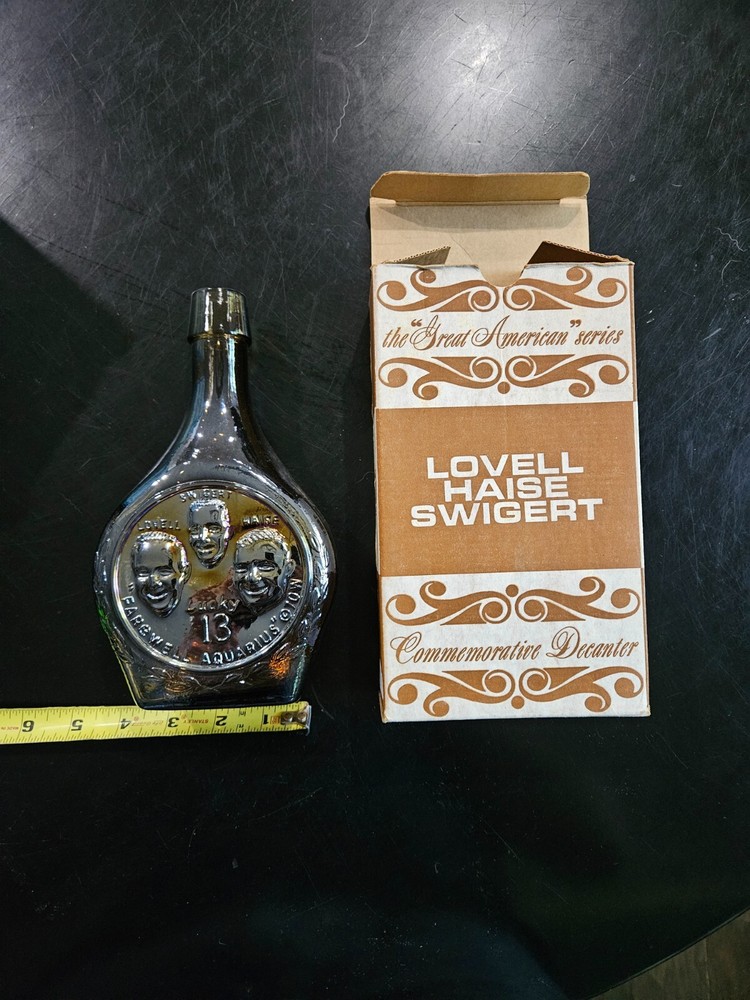 Apollo 13 Weaton glass commemorative bottle
