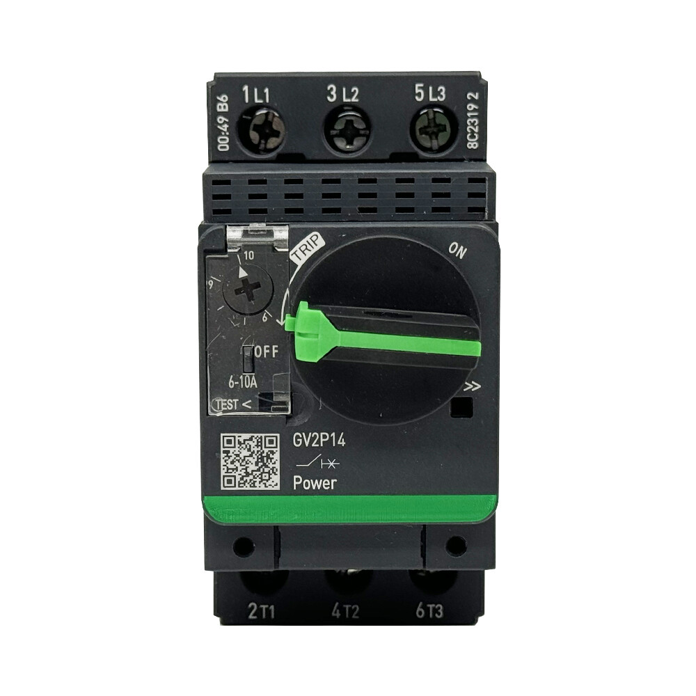 Deca Manual Starter and Protector,circuit protector,rotary handle GV2P14 6-10A
