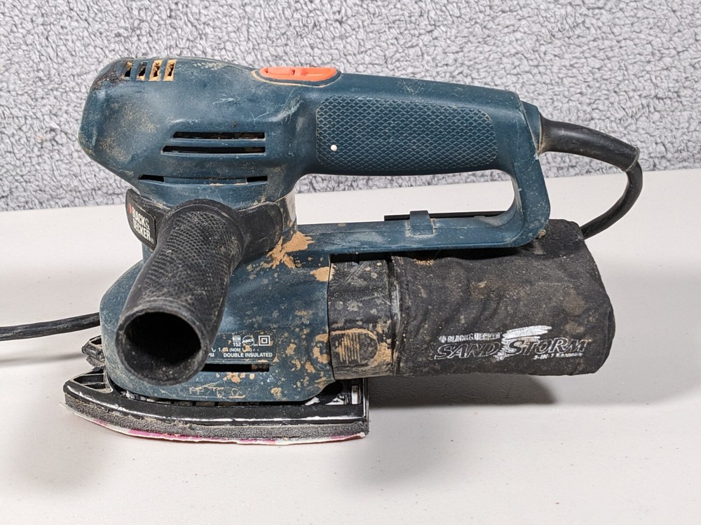 Black & Decker RO600 Sand Storm sander Tested