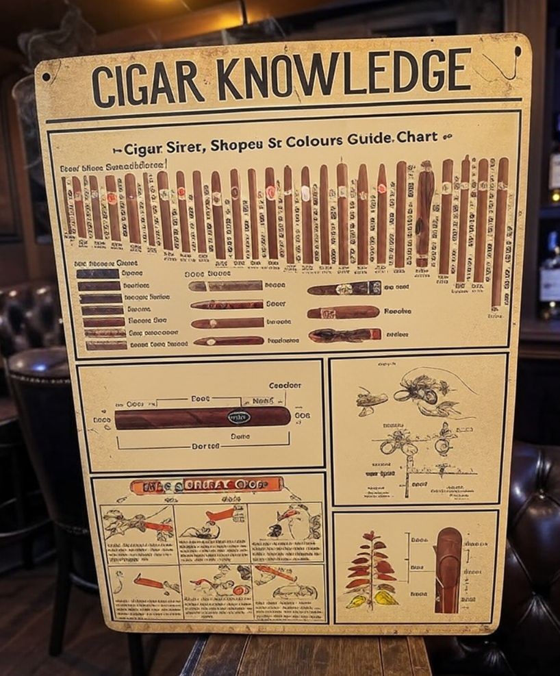 Cigar Knowledge Sign