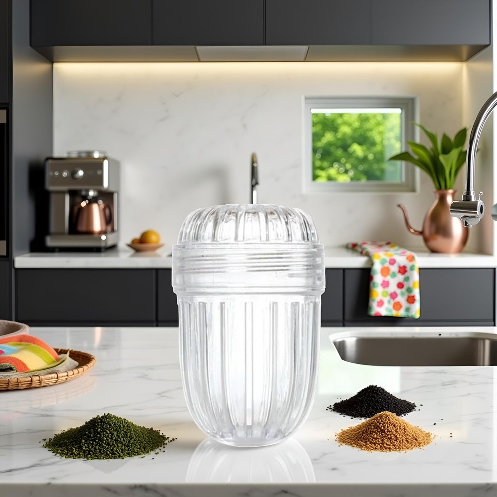 Clear Plastic Mesh Tea Infuser Ball Strainer Basket Filter for Loose Leaves
