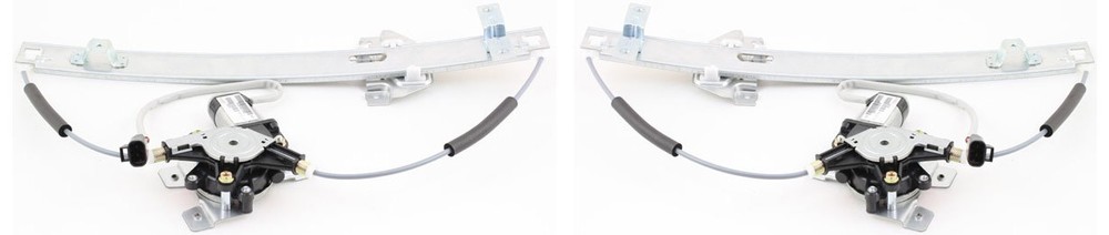 For 2002-2007 Vue Front Window Regulator SET PAIR