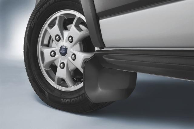Transit® 2015-2026 Molded Splash Guards Mud Protector Flaps Front Pair in Black
