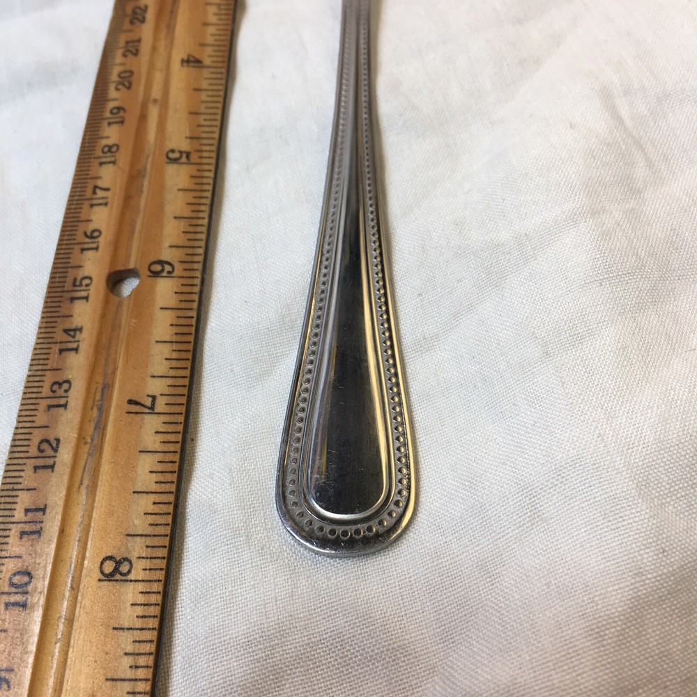 Banquet Stainless Spoon Beaded 8 1/8” Flatware