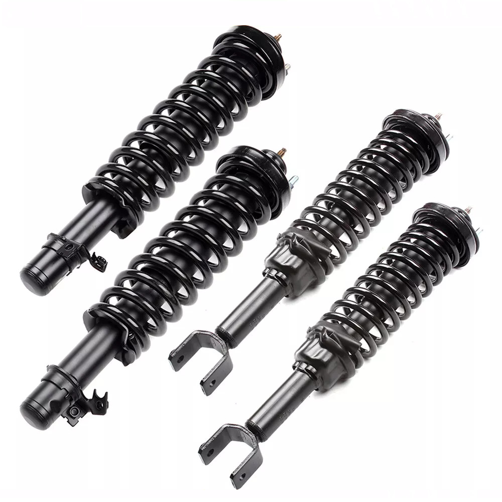 For Honda Civic 1992-1995 Front Rear Complete Struts Assemblies w/ Coil Spring