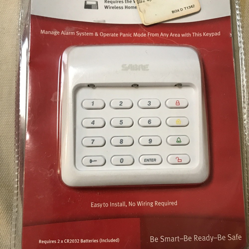 Sabre Wireless Keypad Control WP-WKC Brand New