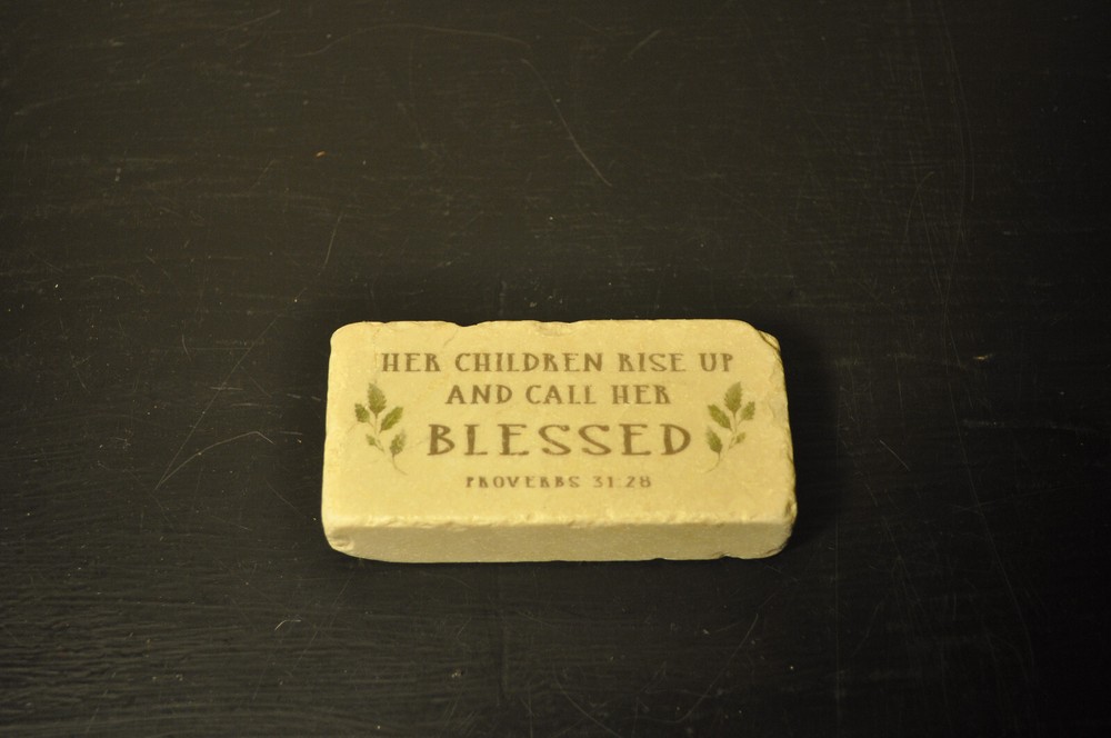 Twelve Stone Art - BLESSED - Proverbs 31:28
