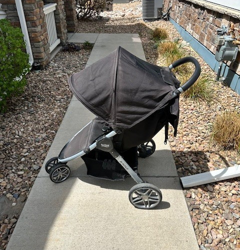 Britax U781905 B-Agile Stroller - Black/ Jogging Stroller
