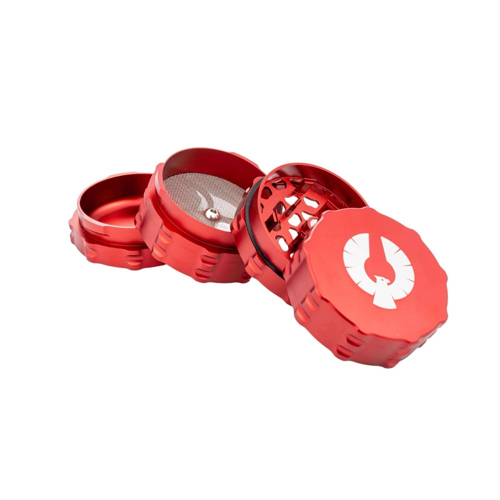 Phoenician - Medium 4 Piece Red Grinder Authentic