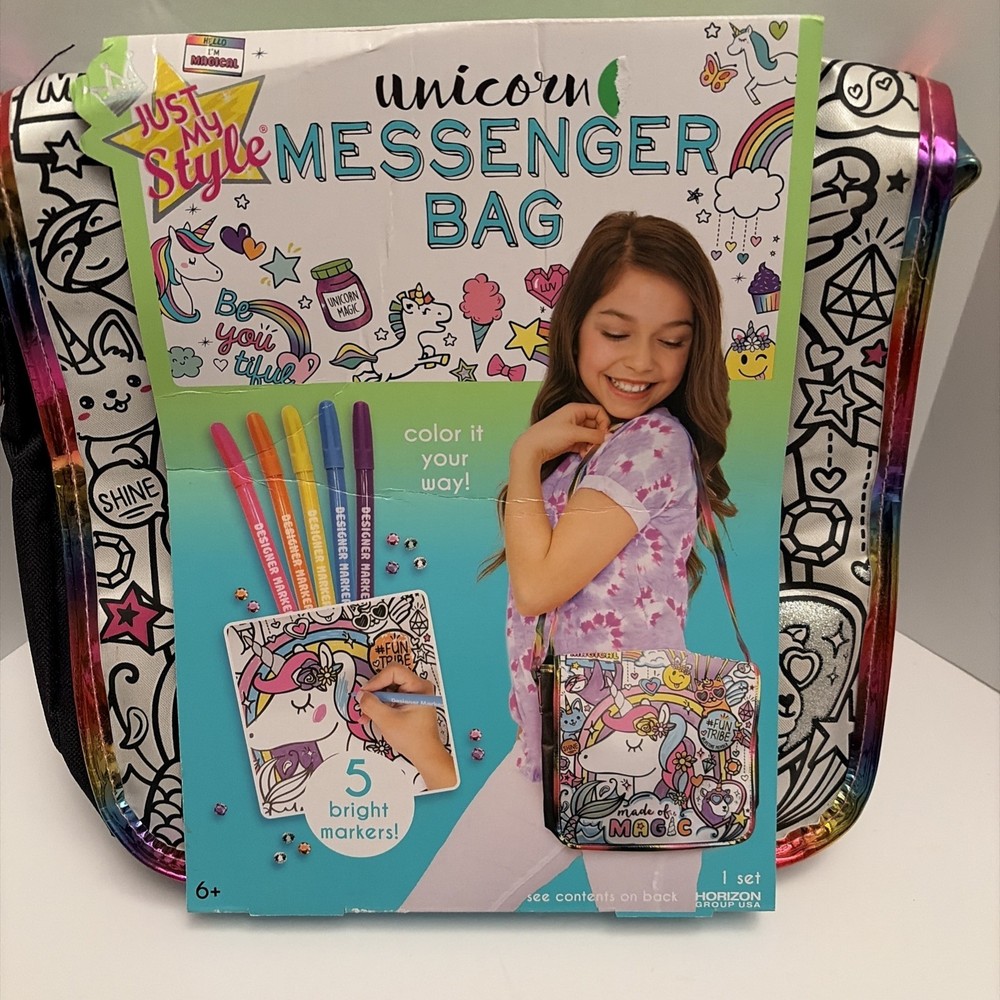 Just My Style - Unicorn Messenger Bag