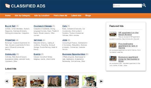 Best Classified Web Site Craigslist Clone Website + free hosting