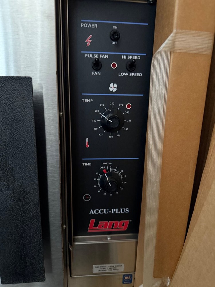 Lang ECOH-AP Single-Deck Half-Size Electric Convection Oven Solid State Control