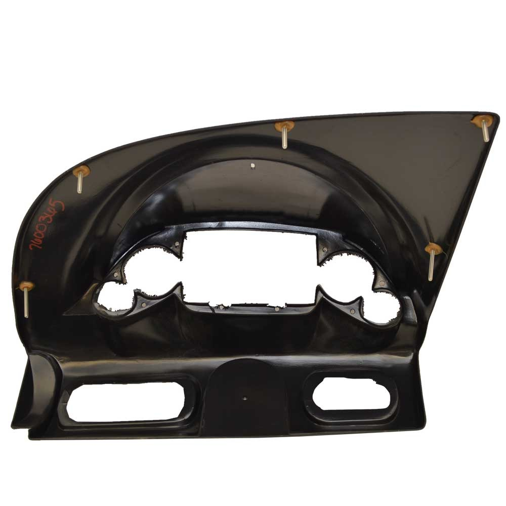 Supra Boat Blank Dash Panel 114174 | Launch 242 Black Vinyl