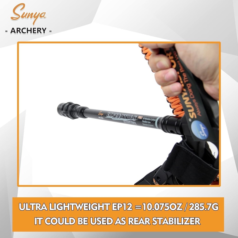 Performance Bow Stabilizer with Damping System - Perfect for Competitive Archers