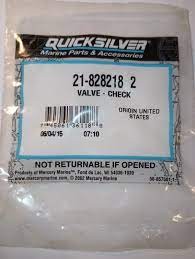 MERCURY CHECK VALVE 21-8282182*