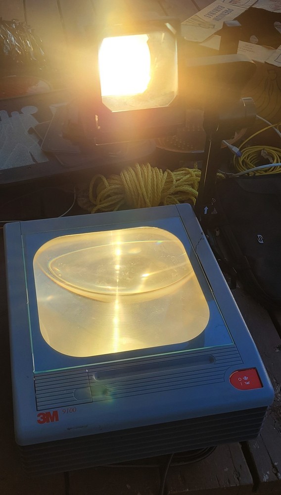 3M Overhead Projector Model 9100 | Tested & Working With Bulbs!