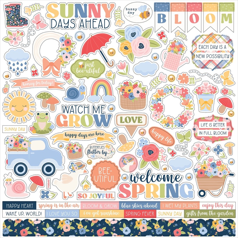 Blossoms and Bees Echo Park Collection Kit