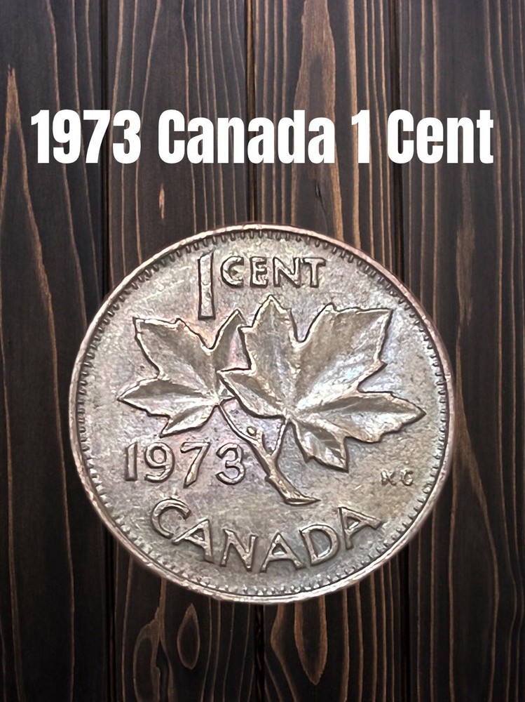 1977 Canada 1 Cent Coin