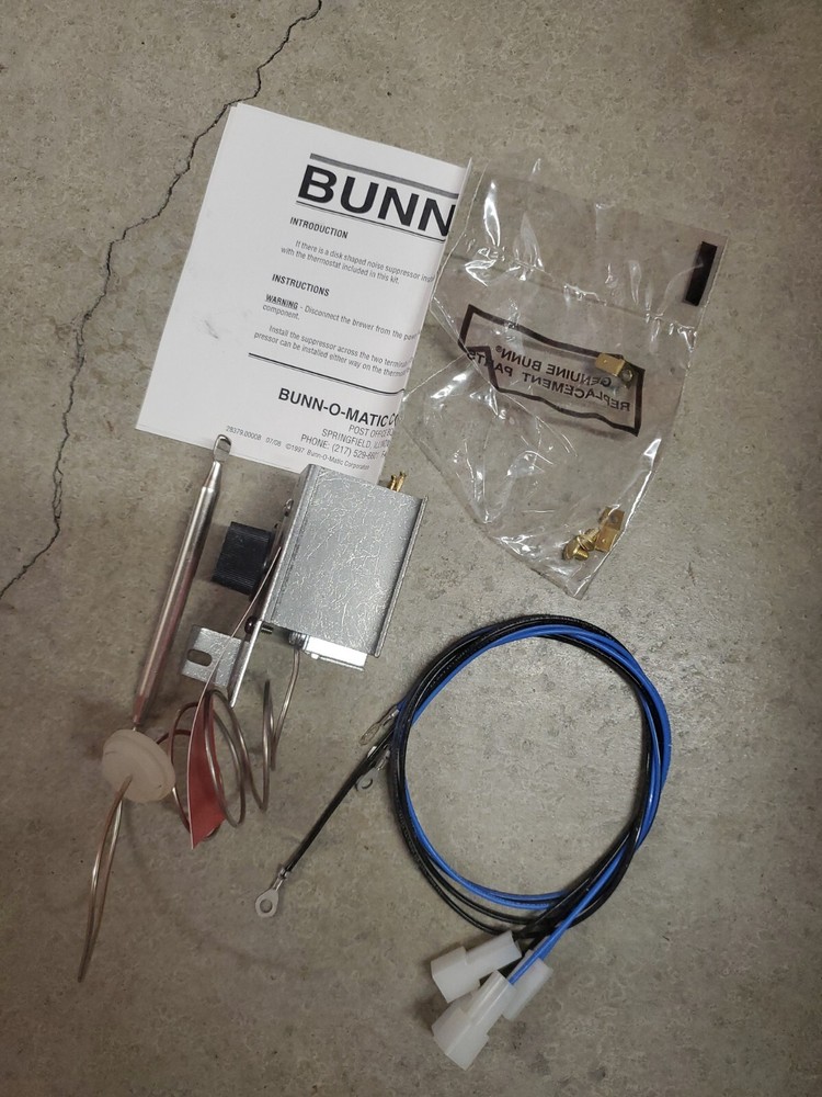Bunn Coffee Maker Thermostat 04314.0007