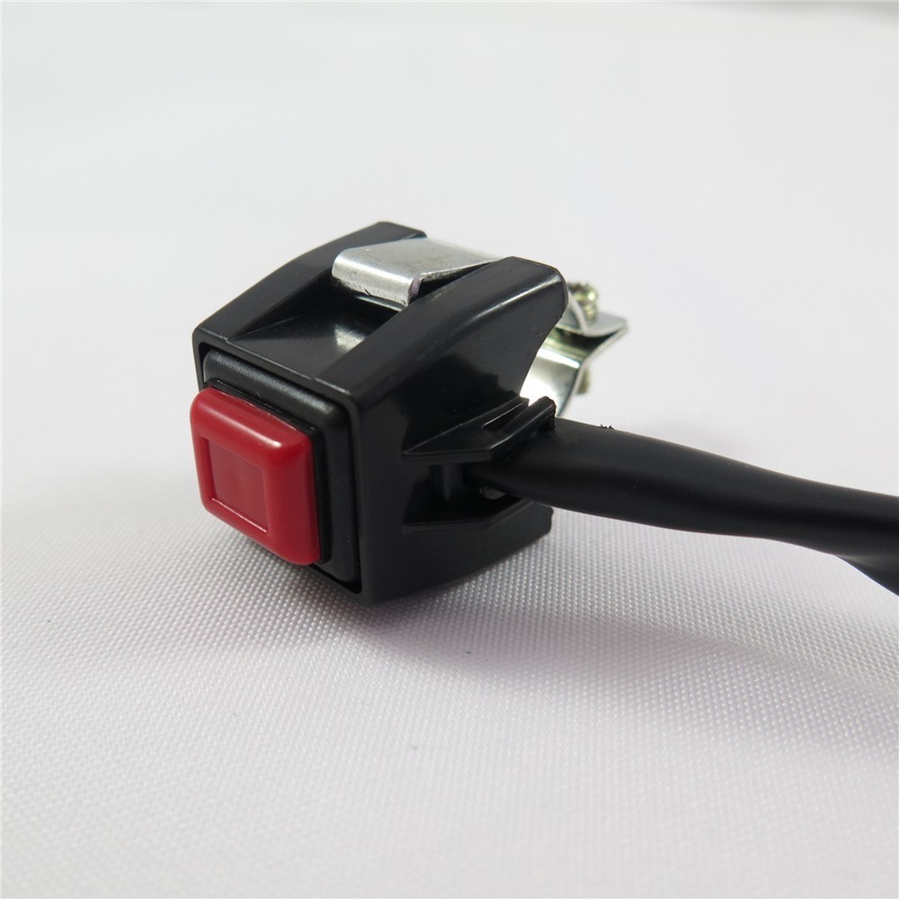 7/8" 22mm Starter / Kill Cut off Stop Switch Push Button For ATV Scooter Snowmob