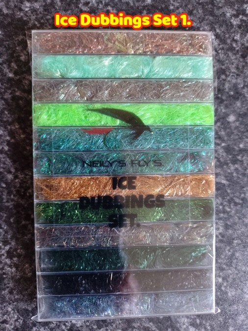 ICE DUBBINGS Multi Set. Fly Tying.